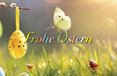 Bild von der Ostergru&szlig;karte