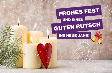 Weihnachts-und Neujahrsgru&szlig; 2026 Quer