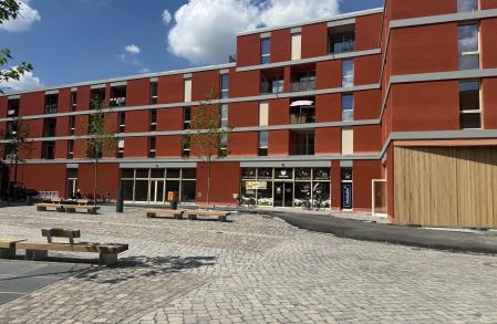 Tagespflege Alte M&auml;lzerei Vorplatz