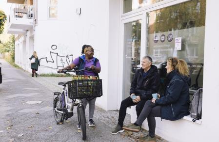 Fahrrad Diakonie Ambulante Pflege 