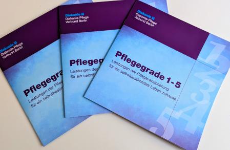 Broschüre Pflegegrade 1-5 ab 2025