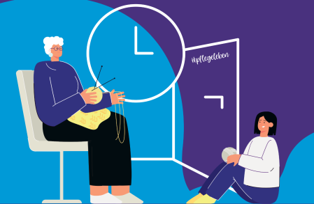 Illustration Teaserbild Tagespflege