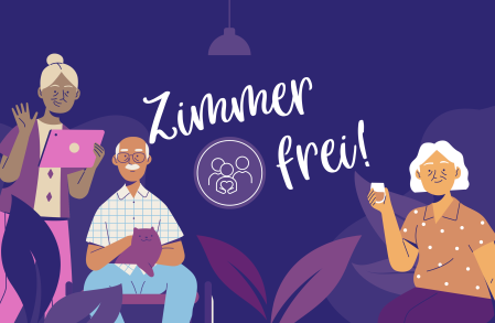 Illustration von fröhlichen Menschen