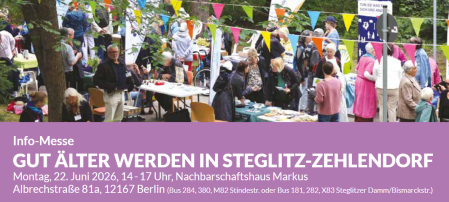 Fest Steglitz "Gut &auml;lter werden"