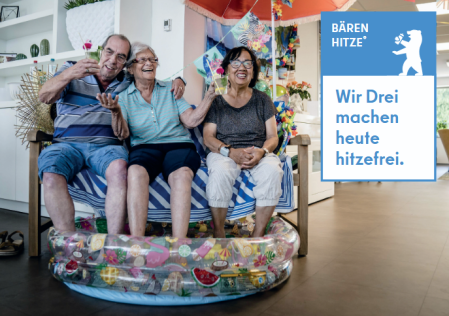 Hitzeschutz Gruppe Kampagne BÄRENHITZE