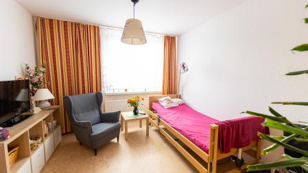 Wohnraum der Wohngemeinschaft