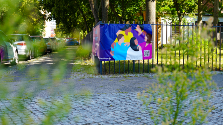 Außenansicht der Diakonie-Station Friedrichsfelde
