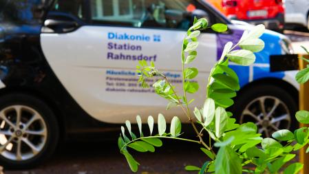 Außenansicht der Diakonie-Station Rahnsdorf
