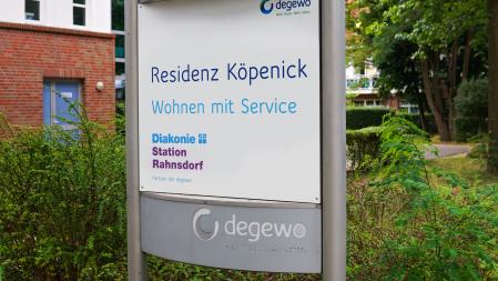 Außenansicht der Diakonie-Station Rahnsdorf
