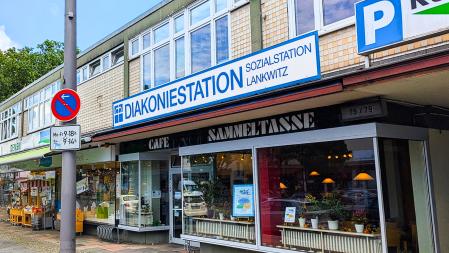 Außenansicht der Diakonie-Station Lankwitz