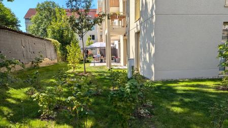 Gartenansicht WG Regattastr. 