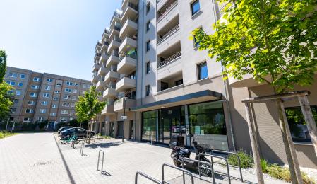 Eingang der Wohngemeinschaft