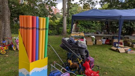 Flohmarkt am Tag der offenen Tür FF