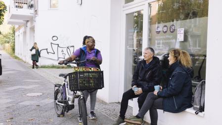 Fahrrad Diakonie Ambulante Pflege 