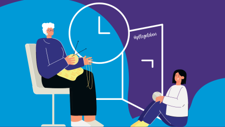 Illustration Teaserbild Tagespflege