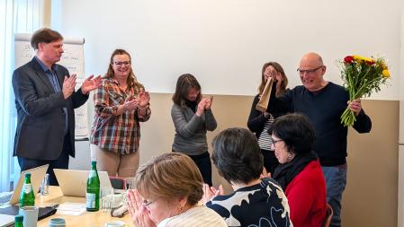 Verabschiedung Martin Link - Pflegedienstleiter in den Ruhestand