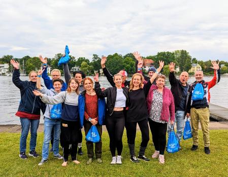 Sommerfest Drachenbootrennen Gewinnerfoto