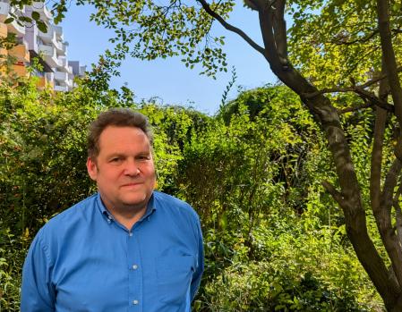 Portraitbild: Ehrenamtlich Tätiger Diakonie Haltestelle Kreuzberg