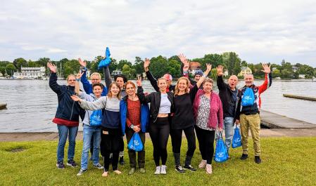 Sommerfest Drachenbootrennen Gewinnerfoto